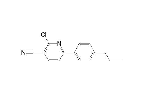2-Chloro-6-(4-propylphenyl)nicotinonitrile