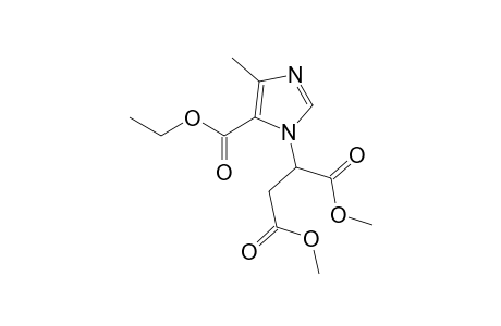 (+/-)-2-(5-Ethoxycarbonyl-4-methyl-imidazol-1-yl)-succinic acid dimethyl ester