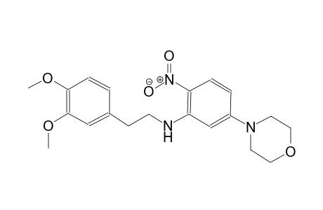 benzeneethanamine, 3,4-dimethoxy-N-[5-(4-morpholinyl)-2-nitrophenyl]-