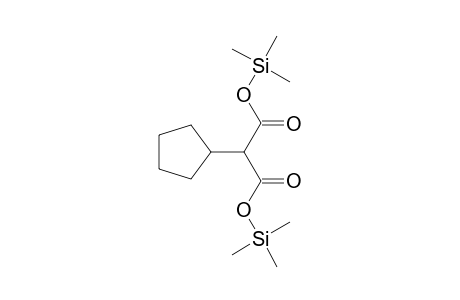Cyclopentylmalonic acid bis(trimethylsilyl) ester