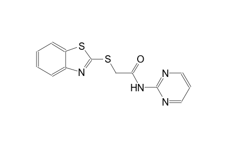 acetamide, 2-(2-benzothiazolylthio)-N-(2-pyrimidinyl)-