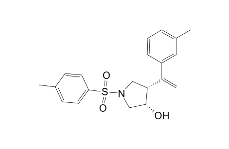 (3S,4S)-4-[1-(3-Methylphenyl)ethenyl]-1-[(4-methylphenyl)sulfonyl]-3-pyrrolidinol