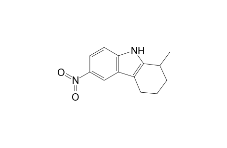 1H-Carbazole, 2,3,4,9-tetrahydro-1-methyl-6-nitro-