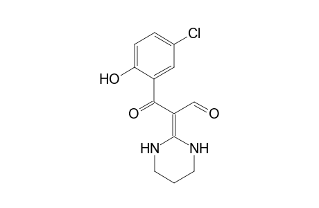 2-[Formyl(5'-chlorosalicyl)methylidene]-hexahydropyrimidine