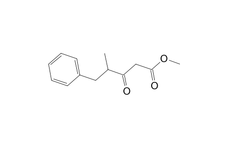 Benzenepentanoic acid, .gamma.-methyl-.beta.-oxo-, methyl ester