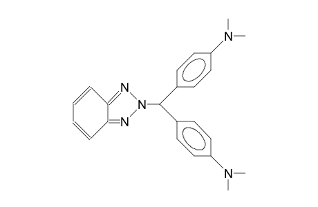 Bis(4-<N,N-dimethylamino>-phenyl)-2-benzotriazolyl-methane