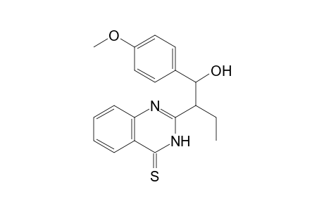 2-[1-Ethyl-2-hydroxy-2-(4-methoxyphenyl)ethyl]-3H-quinazoline-4-thione