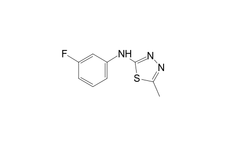 2-(m-fluoroanilino)-5-methyl-1,3,4-thiadiazole