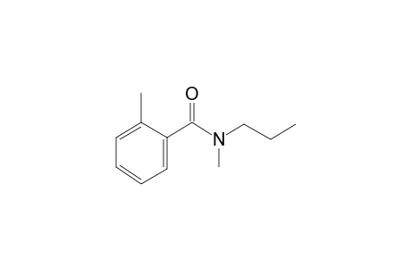 Benzamide, 2-methyl-N-methyl-N-propyl-