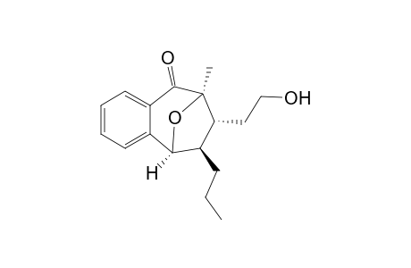 (5R,6R,7R,8S)-7-(2-hydroxyehtyl)-8-methyl-6-propyl-5,6,7,8-tetrahydro-9H-5,8-epoxybenzo[7]annulen-9-one