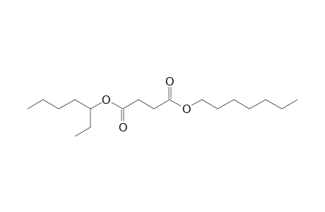 Succinic acid, heptyl 3-heptyl ester