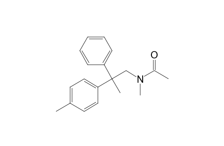 N-acetyl-N-methyl-2(p-tolyl)-2-phenylpropanamine