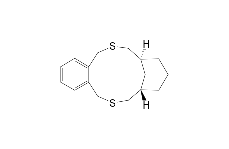 trans-3,12-dithiatricyclo[12.3.1.0(5,10)]octadeca-5,7,9-triene