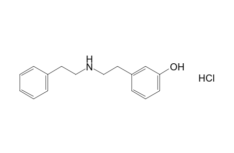 m-[2-(phenethylamino)ethyl]phenol, hydrochloride