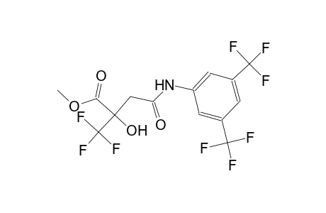 methyl 4-[3,5-bis(trifluoromethyl)anilino]-2-hydroxy-4-oxo-2-(trifluoromethyl)butanoate