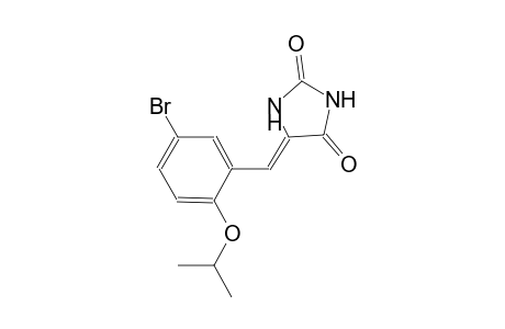(5Z)-5-(5-bromo-2-isopropoxybenzylidene)-2,4-imidazolidinedione