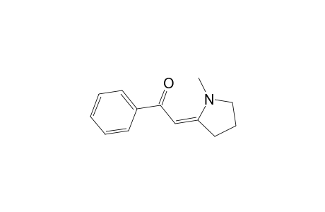 (2Z)-2-(1-methyl-2-pyrrolidinylidene)-1-phenylethanone