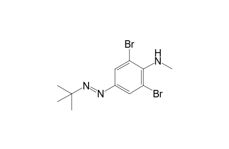 2,6-Dibromo-4-[(tert-butyl)azo]-N-methylaniline