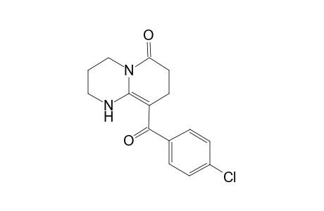 9-(4'-Chlorobenzoyl)-1,2,3,4,7,8-hexhydropyrido[1,2-a]pyrimidin-6-one