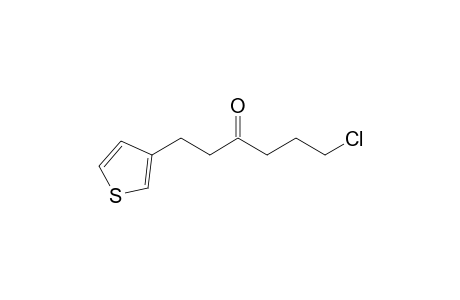 6-Chloro-1-(thiophen-3-yl)hexan-3-one