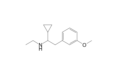 1-cyclopropyl-N-ethyl-2-(3-methoxyphenyl)ethanamine
