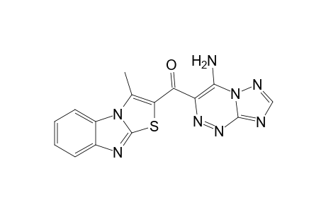 2-(4'-Amino-(1,2,4)-triazolo[5,1-c]-(1,2,4)-triazin-3'-oyl]-3-methylthiazolo[3,2-a]benzimidazole