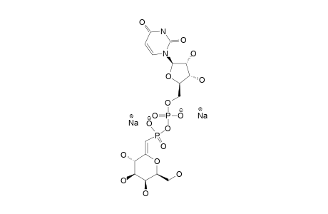 DISODIUM-URIDINE-5'-[(Z)-2,6-ANHYDRO-1-DEOXY-D-GALACTOHEPT-1-ENITOL-1-YL-PHOSPHONO]-PHOSPHATE