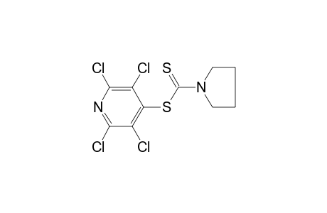1-Pyrrolidindithiocarboxylic acid, 2,3,5,6-tetrachloropyrid-4-yl ester