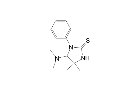 2-Imidazolidinethione, 5-(dimethylamino)-4,4-dimethyl-1-phenyl-