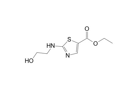 Ethyl 2-[N-(2'-hydroxyethyl)amino]-1,3-thiazole-5-carboxylate