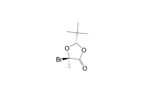 (2R,5R)-5-bromo-2-tert-butyl-5-methyl-1,3-dioxolan-4-one
