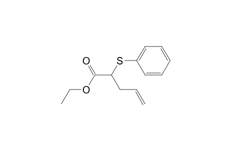 Ethyl 2-(phenylmercapto)-2-allylacetate