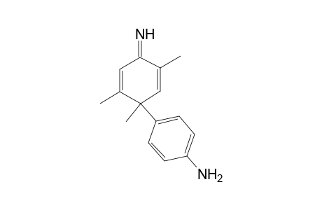 4-(4-Aminophenyl)-2,4,5-trimethylcyclohexa-2,5-dienimine
