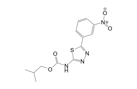 isobutyl 5-(3-nitrophenyl)-1,3,4-thiadiazol-2-ylcarbamate