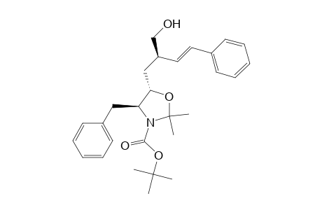 (4S,5S)-4-Benzyl-3-(tert-butoxycarbonyl)-5-(2(R)-(hydroxymethyl)-4-phenyl-4(E)-butenyl)-2,2-dimethyl-1,3-oxazolidine
