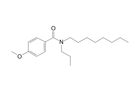 Benzamide, 4-methoxy-N-propyl-N-octyl-