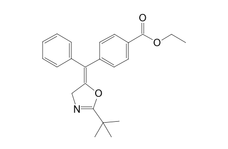 (Z)-ethyl 4-((2-tert-butyloxazol-5(4H)-ylidene)(phenyl)methyl)benzoate