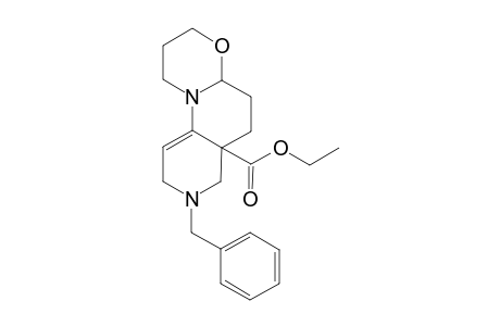 3-(Phenylmethyl)-2,4,5,6,6a,8,9,10-octahydro-[1,3]oxazino[3,2-a][1,6]naphthyridine-4a-carboxylic acid ethyl ester