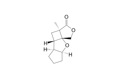cis-syn-cis-10-Methyl-2,12-dioxatetracyclo[6.5.0.0(3,7).0(1,10)]tridecan-11-one isomer