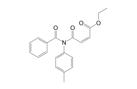 (Z)-Ethyl 4-oxo-4-(N-p-tolylbenzamido)but-2-enoate