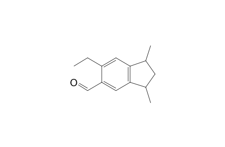 6-Ethyl-1,3-dimethylindan-5-carbaldehyde