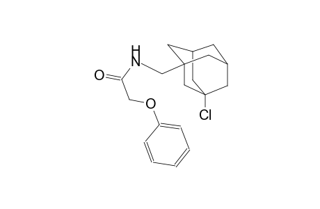 acetamide, N-[(3-chlorotricyclo[3.3.1.1~3,7~]dec-1-yl)methyl]-2-phenoxy-