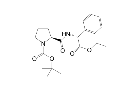 (S)-tert-butyl 2-((R)-2-ethoxy-2-oxo-1-phenylethylcarbamoyl)pyrrolidine-1-carboxylate