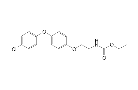 Carbamic acid, [2-[4-(4-chlorophenoxy)phenoxy]ethyl]-, ethyl ester