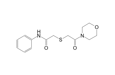 Acetamide, 2-(4-morpholylcarbonylmethyl)thio-N-phenyl-