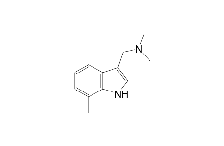 3-[(dimethylamino)methyl]-7-methylindole