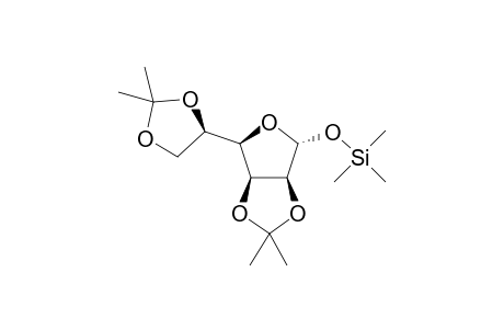 2,3;5,6-Di-O-isopropylidene-1-O-trimethylsilyl-.alpha.,D-mannofuranose