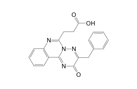 (3-Benzyl-2-oxo-2H-[1,2,4]triazino[2,3-c]quinazolin-6-yl)propanoic acid
