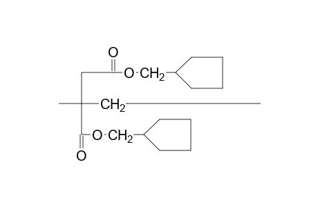 Poly(dicyclopentylmethyl itaconate)