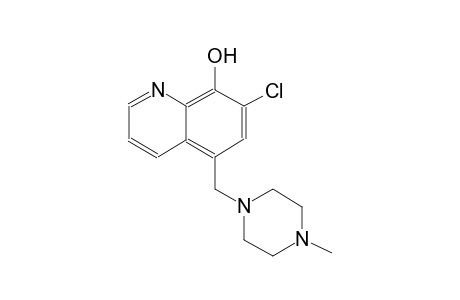 8-quinolinol, 7-chloro-5-[(4-methyl-1-piperazinyl)methyl]-